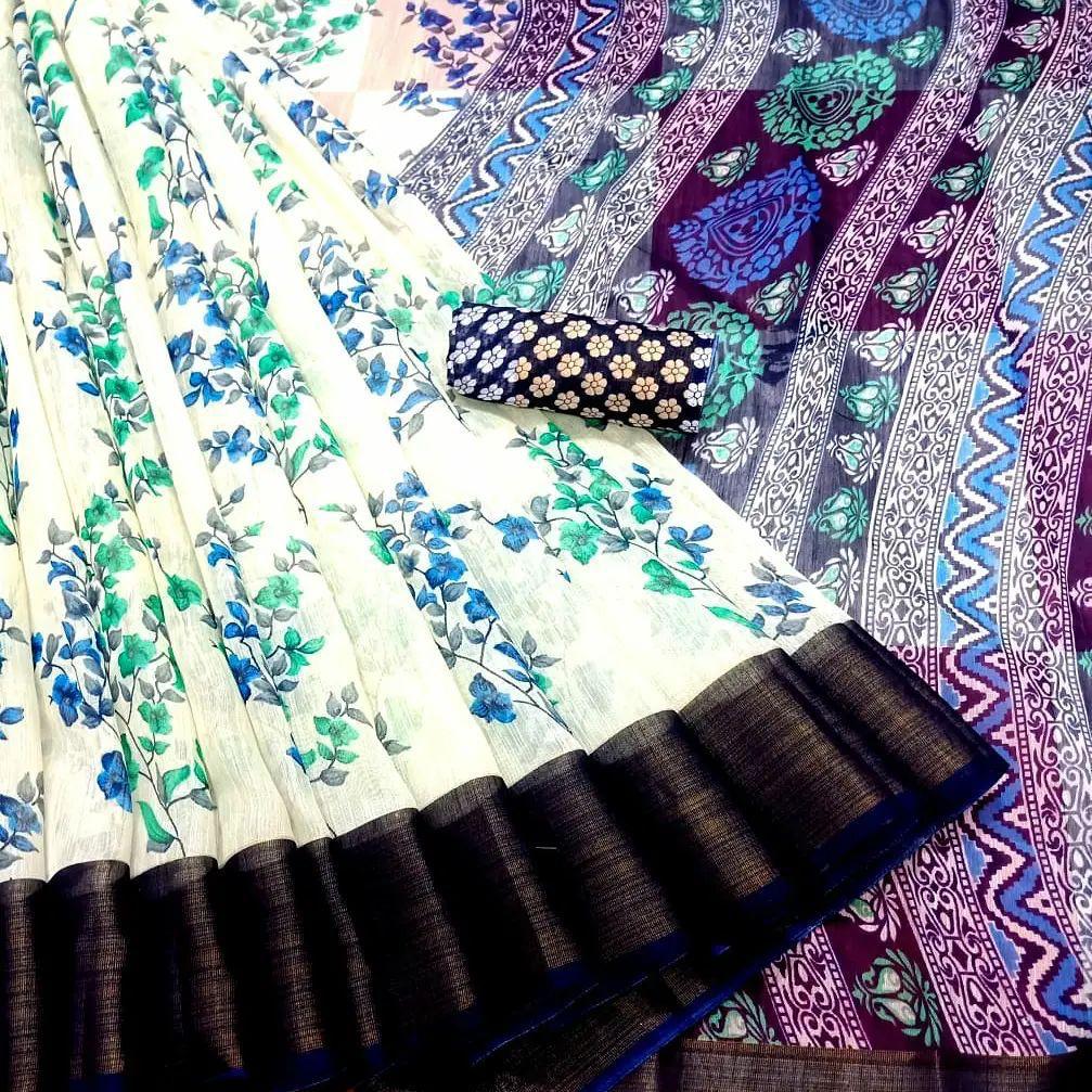 13454 Pure Mulmul Cotton Silk New Fancy Saree Launched FOR WHOLESALE SHOPS  - Reewaz International | Wholesaler & Exporter of indian ethnic wear  catalogs.